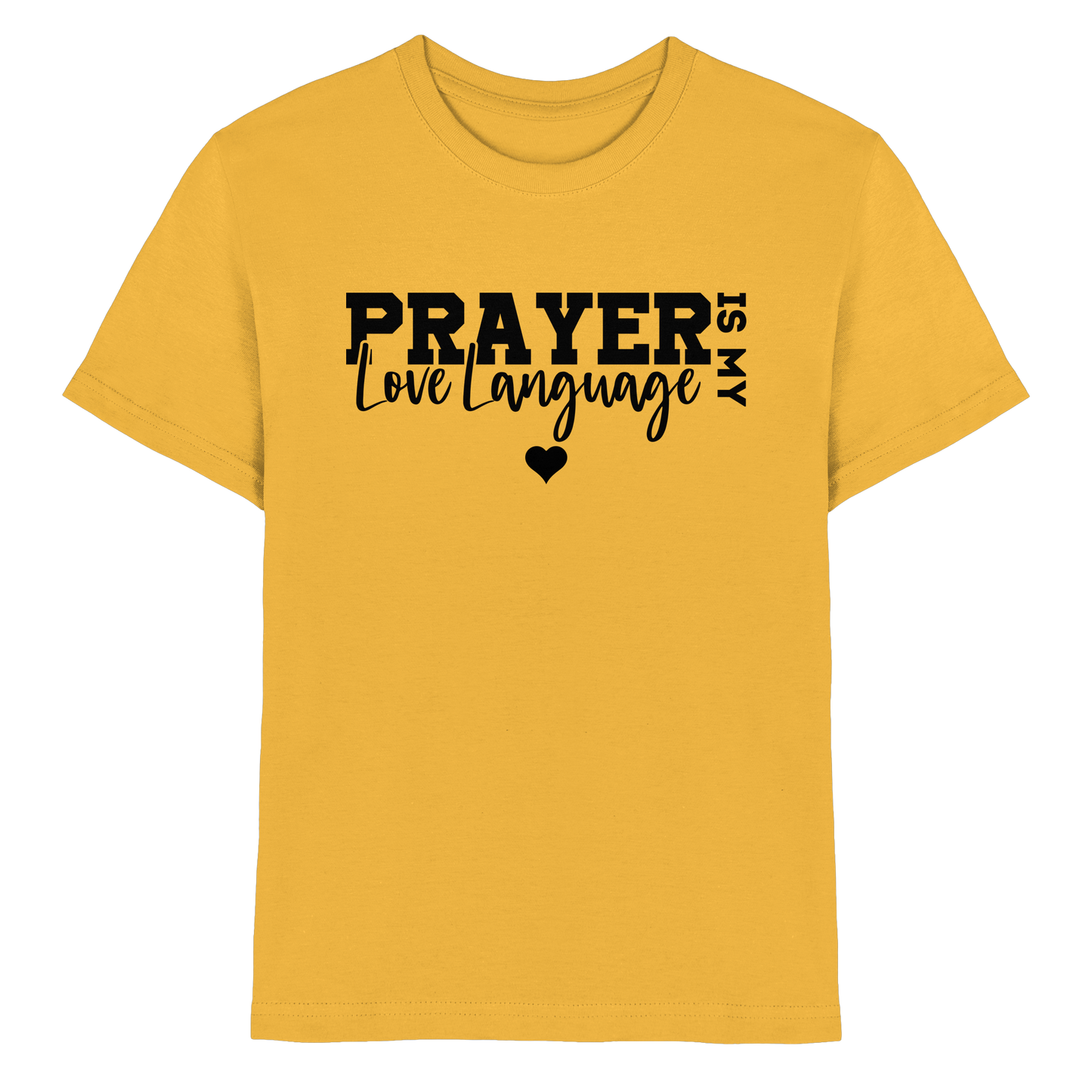 Prayer Is My Love Language – Christliche Kleidung mit Statement - Kids Premium Shirt
