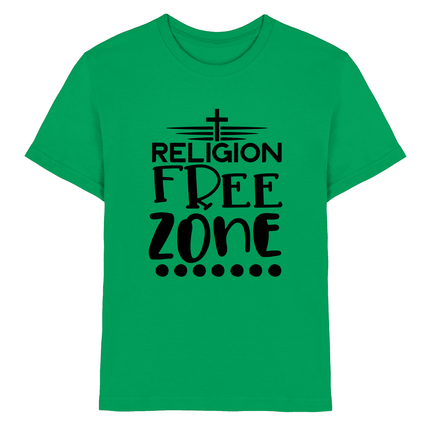 Religion Free Zone | Christliche Kleidung & Geschenke mit Botschaft - Kids Premium Shirt