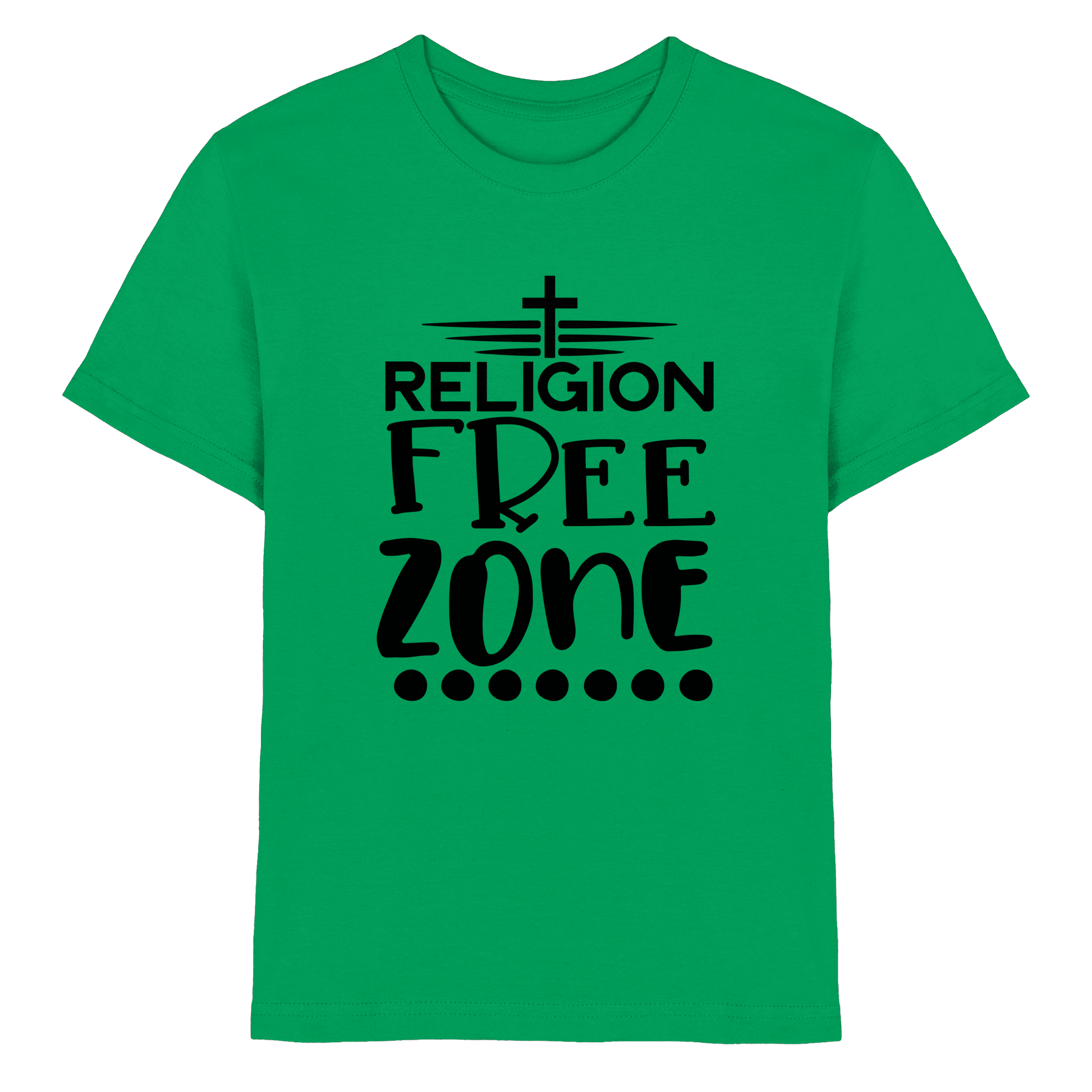 Religion Free Zone | Christliche Kleidung & Geschenke mit Botschaft - Kids Premium Shirt