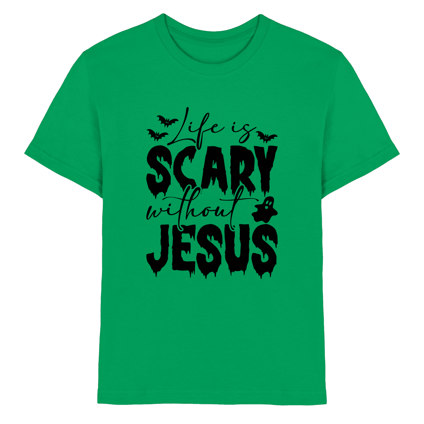 Life is Scary without Jesus - Christliche Kleidung & Geschenke - Kids Premium Shirt