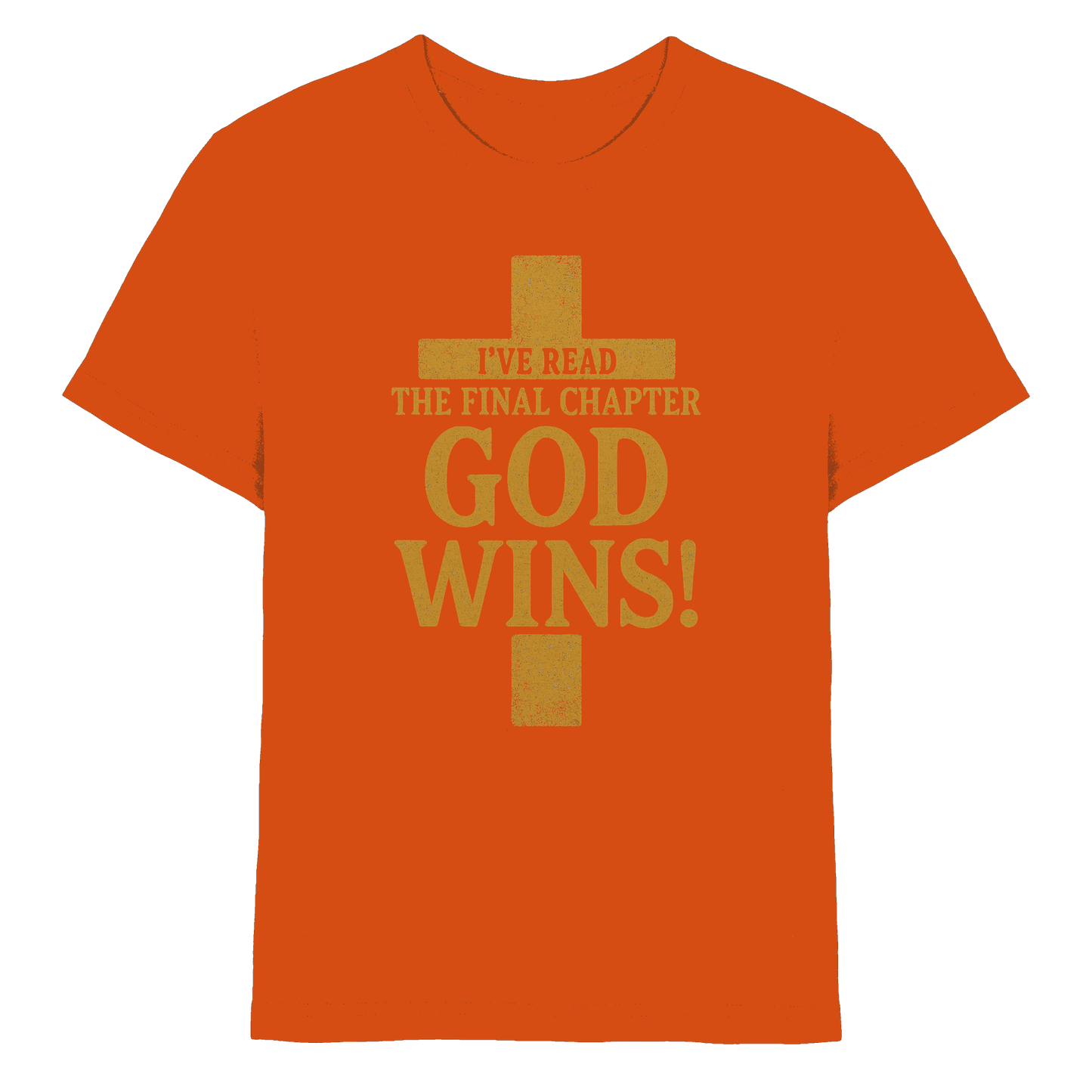 GOD WINS – Das Ende steht fest | Christliche Kleidung & Geschenke im Kreuz-Design - Kids Premium Shirt