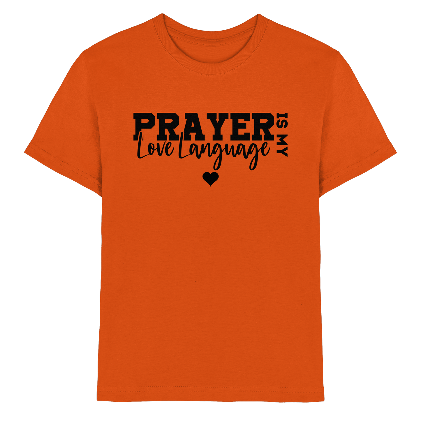 Prayer Is My Love Language – Christliche Kleidung mit Statement - Kids Premium Shirt