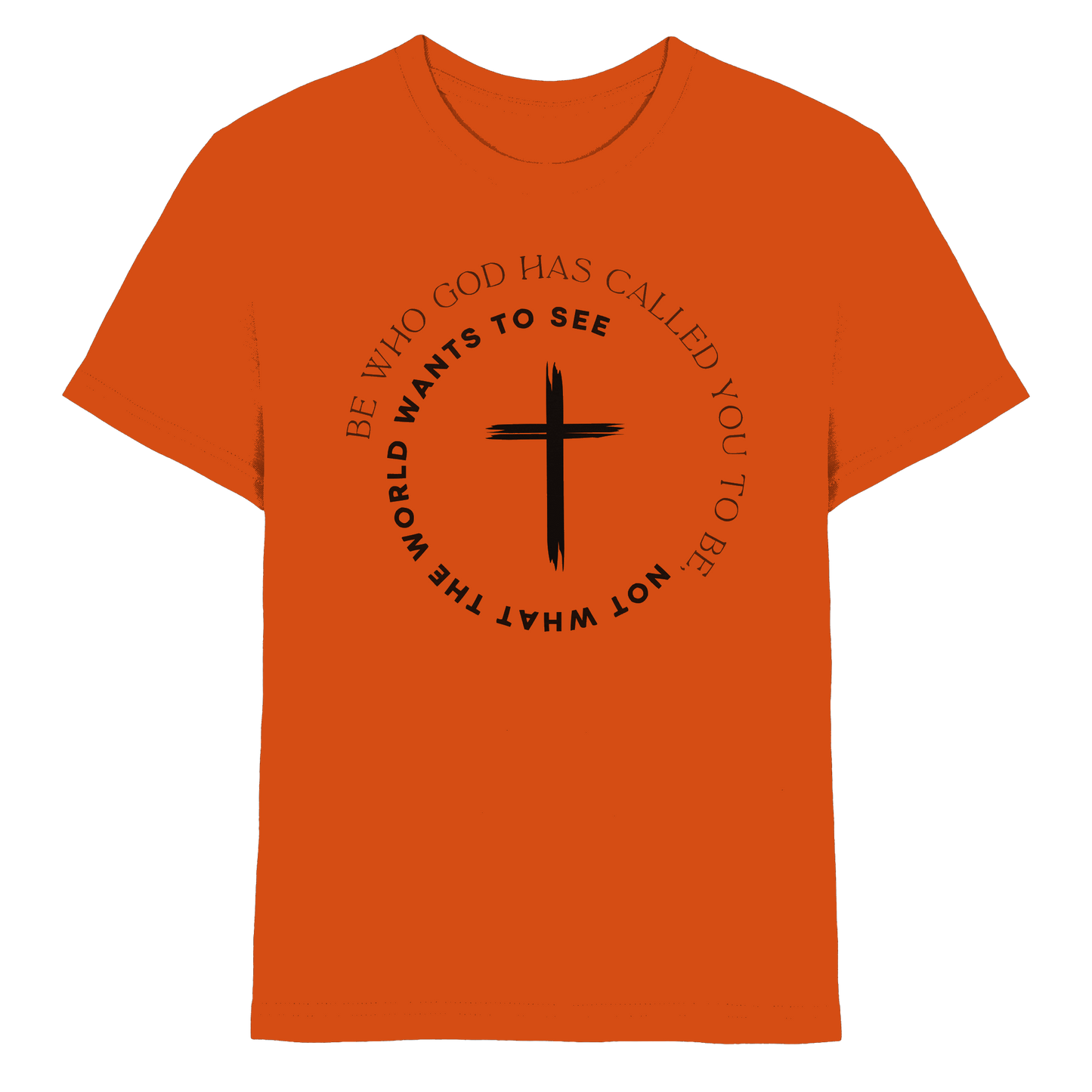Be Who God Called You To Be – Cross Statement Design - Kids Premium Shirt