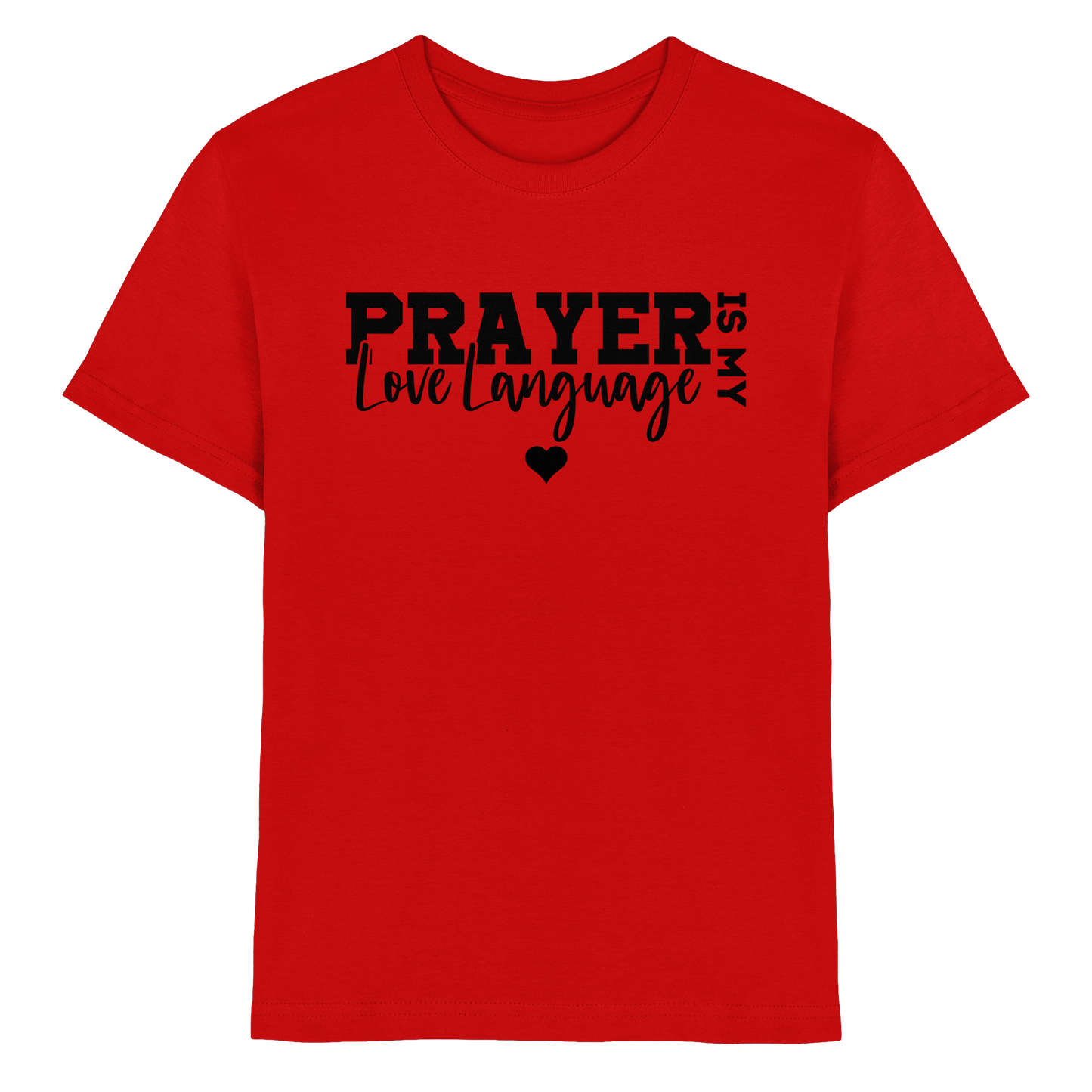 Prayer Is My Love Language – Christliche Kleidung mit Statement - Kids Premium Shirt