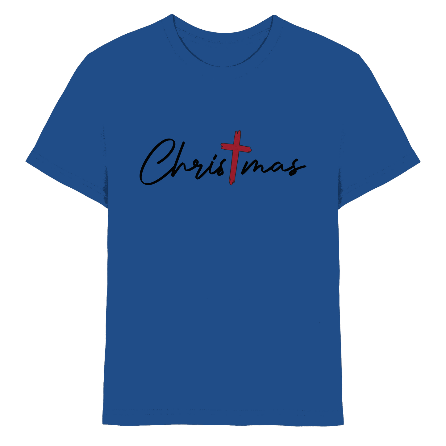 Christmas – das Kreuz im Mittelpunkt von Weihnachten | Christliches Design  - Kids Premium Shirt