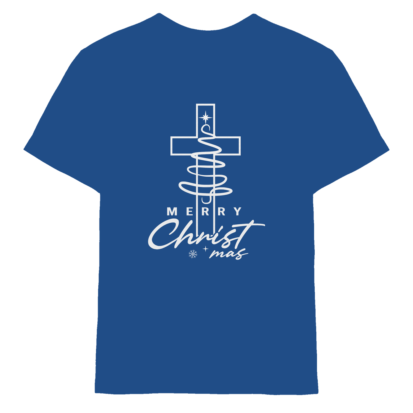 Kreuz und Christbaum – Merry Christ*mas Design - Kids Premium Shirt