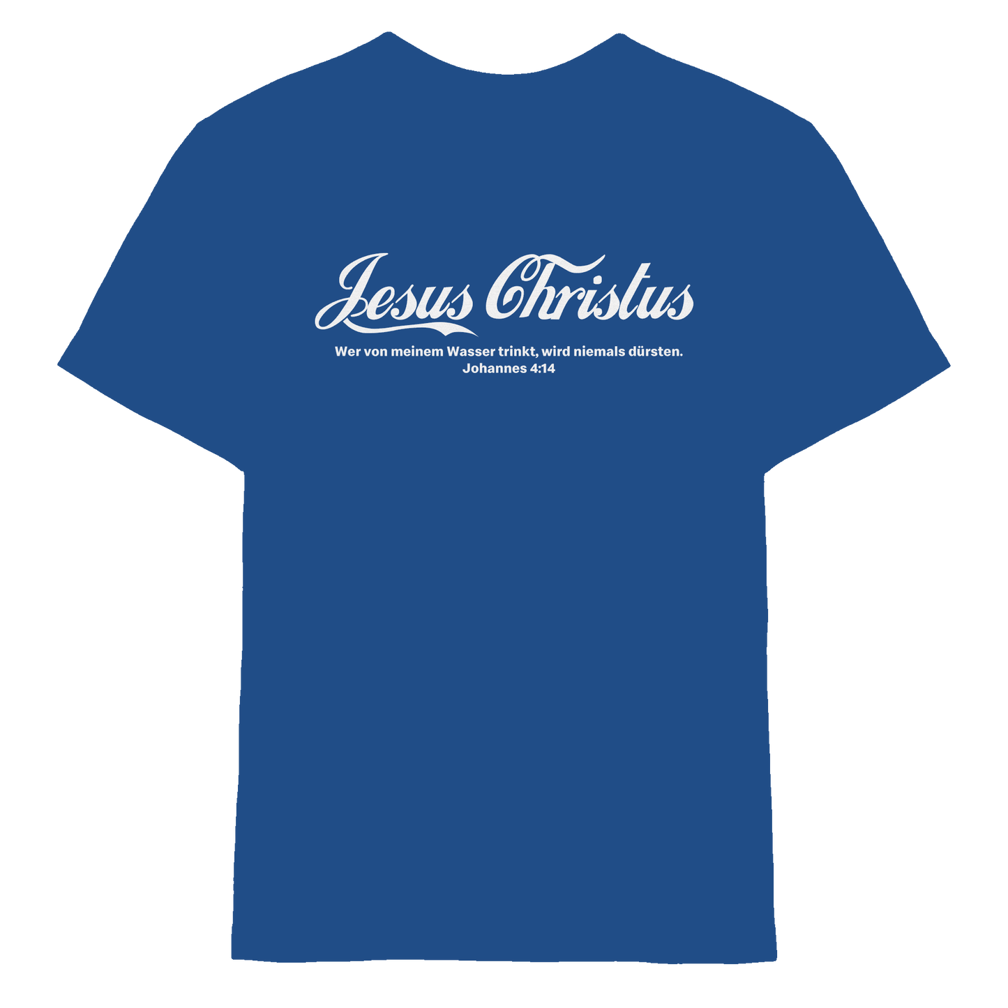 Jesus Christus – Johannes 4,14 | Christliches Statement Design „Lebendiges Wasser“ - Kids Premium Shirt