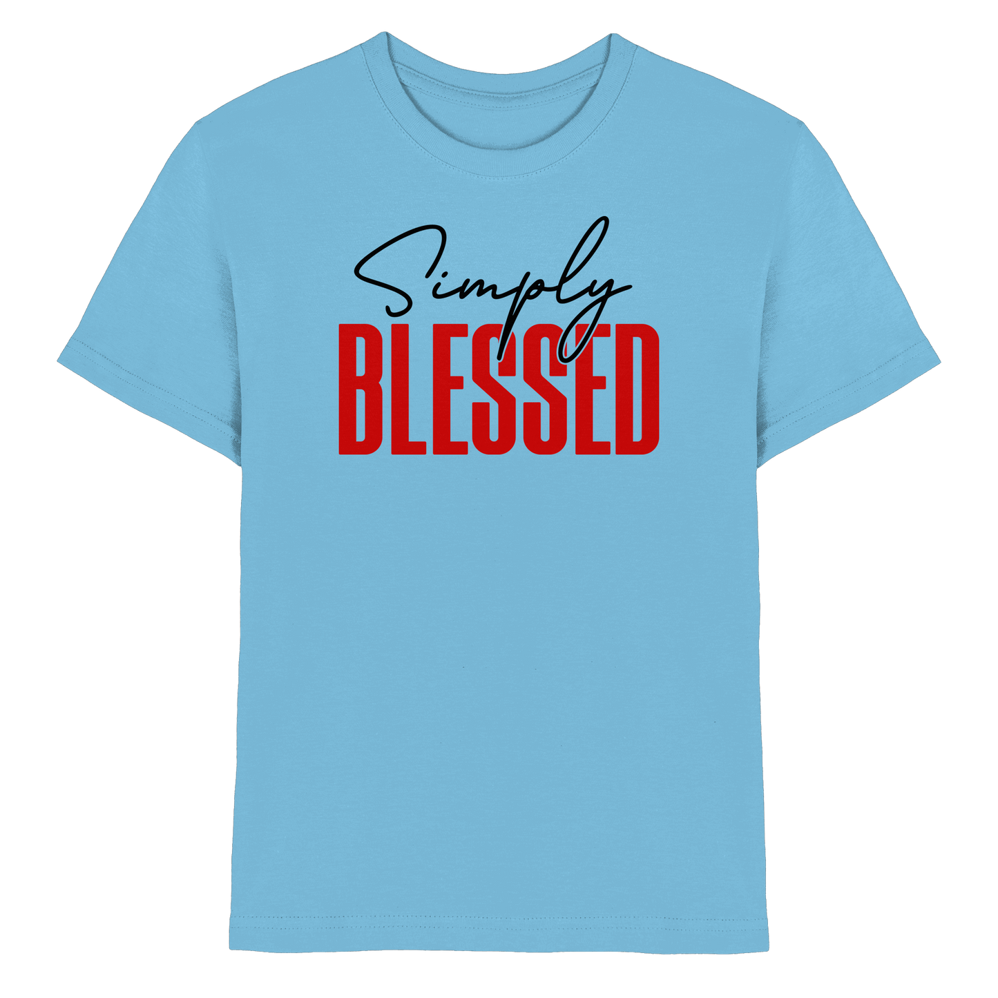 Simply Blessed | Christliches Design mit klarer Botschaft - Kids Premium Shirt