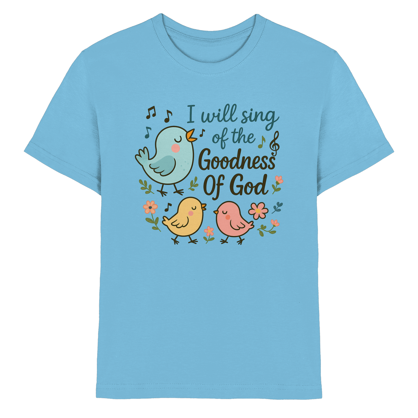 I will sing of the goodness of God | Christliche Produkte - Kids Premium Shirt