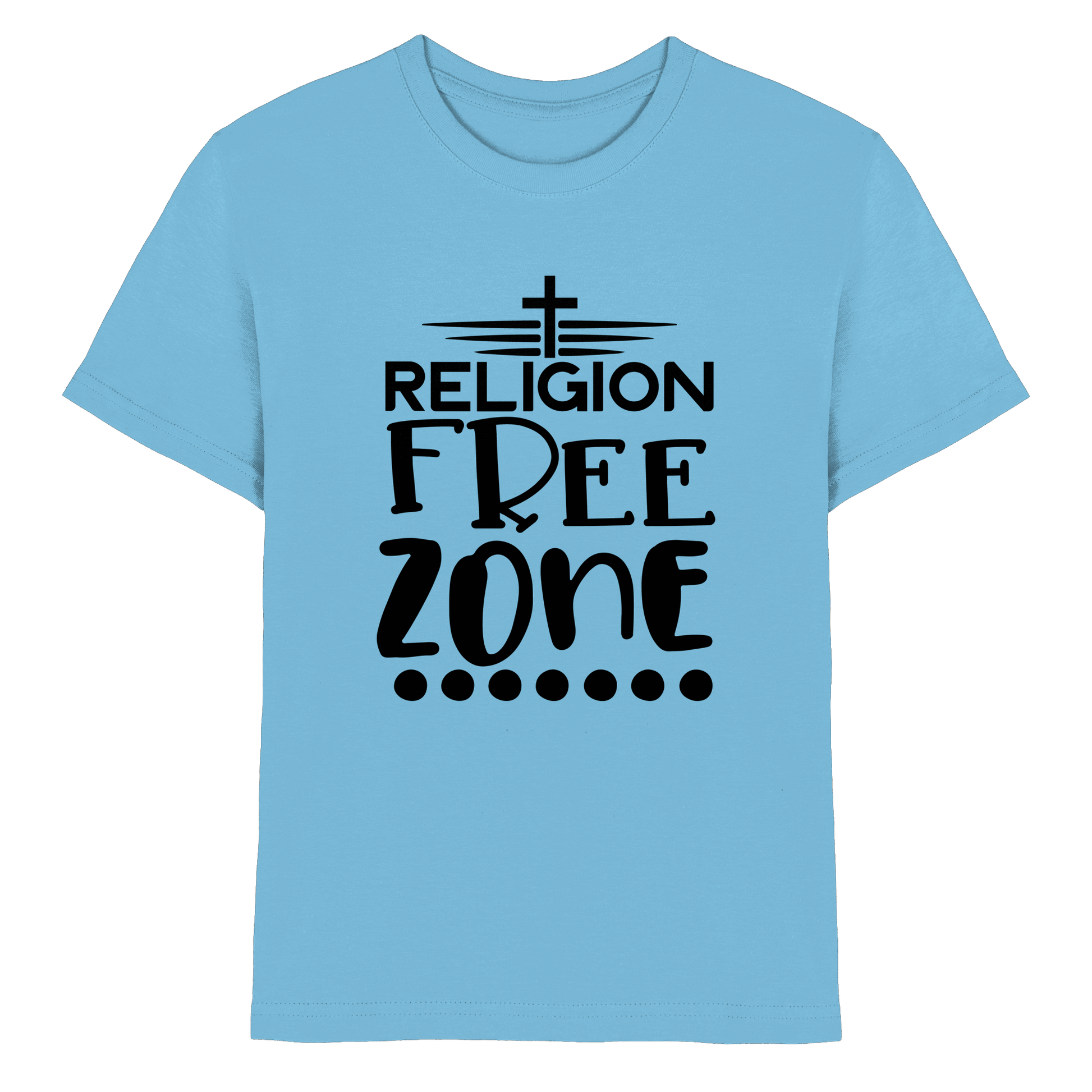 Religion Free Zone | Christliche Kleidung & Geschenke mit Botschaft - Kids Premium Shirt