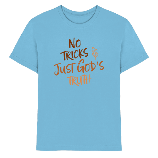 No Tricks – Just God’s Truth | Christliche Kleidung & Geschenke im Retro-Design für Herbst & Halloween - Kids Premium Shirt