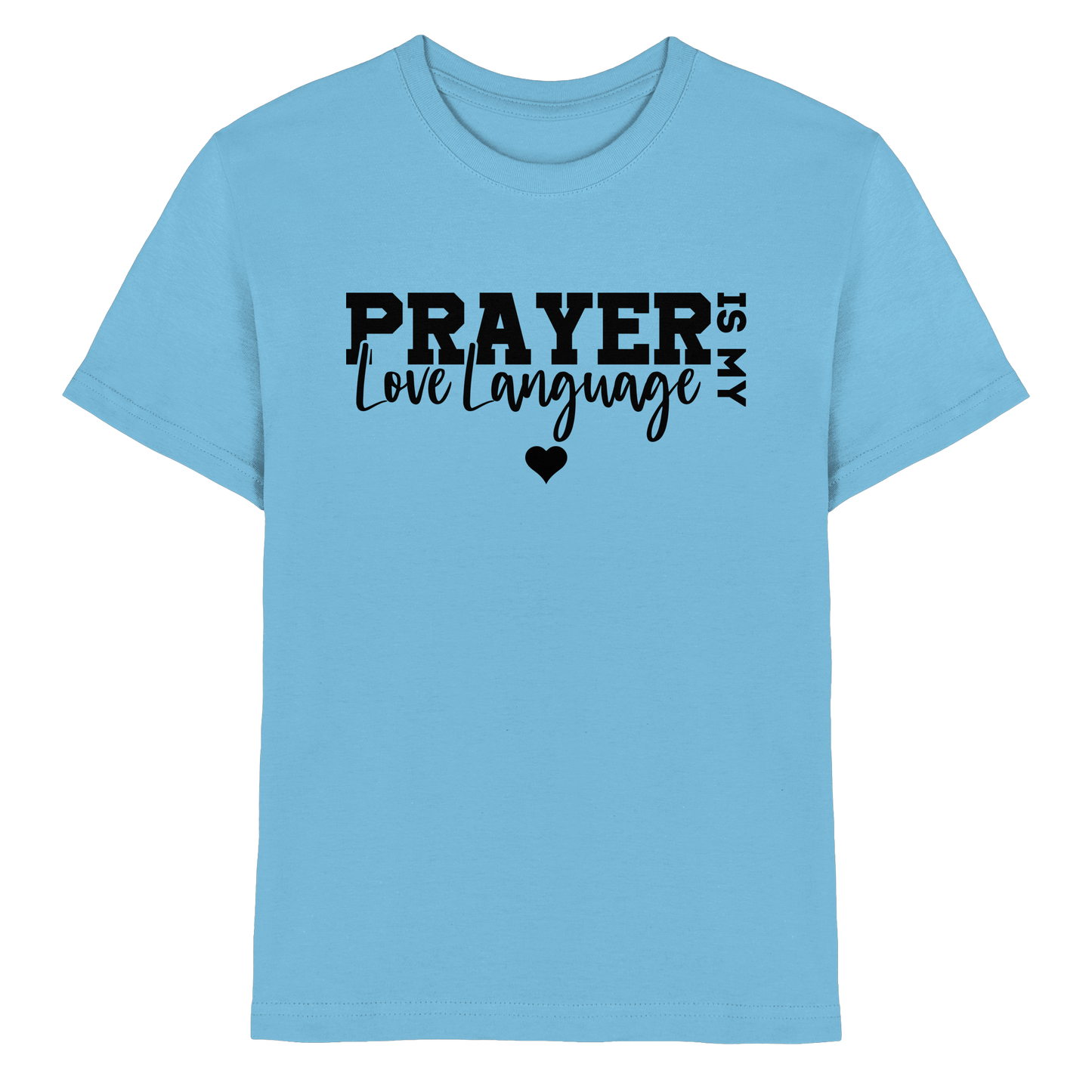 Prayer Is My Love Language – Christliche Kleidung mit Statement - Kids Premium Shirt
