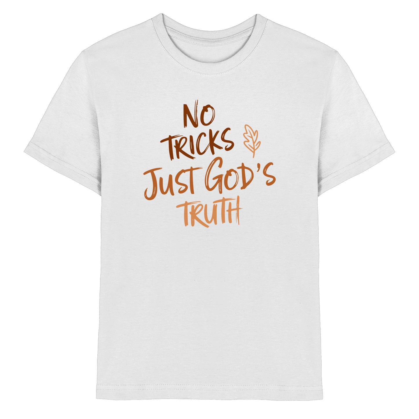 No Tricks – Just God’s Truth | Christliche Kleidung & Geschenke im Retro-Design für Herbst & Halloween - Kids Premium Shirt