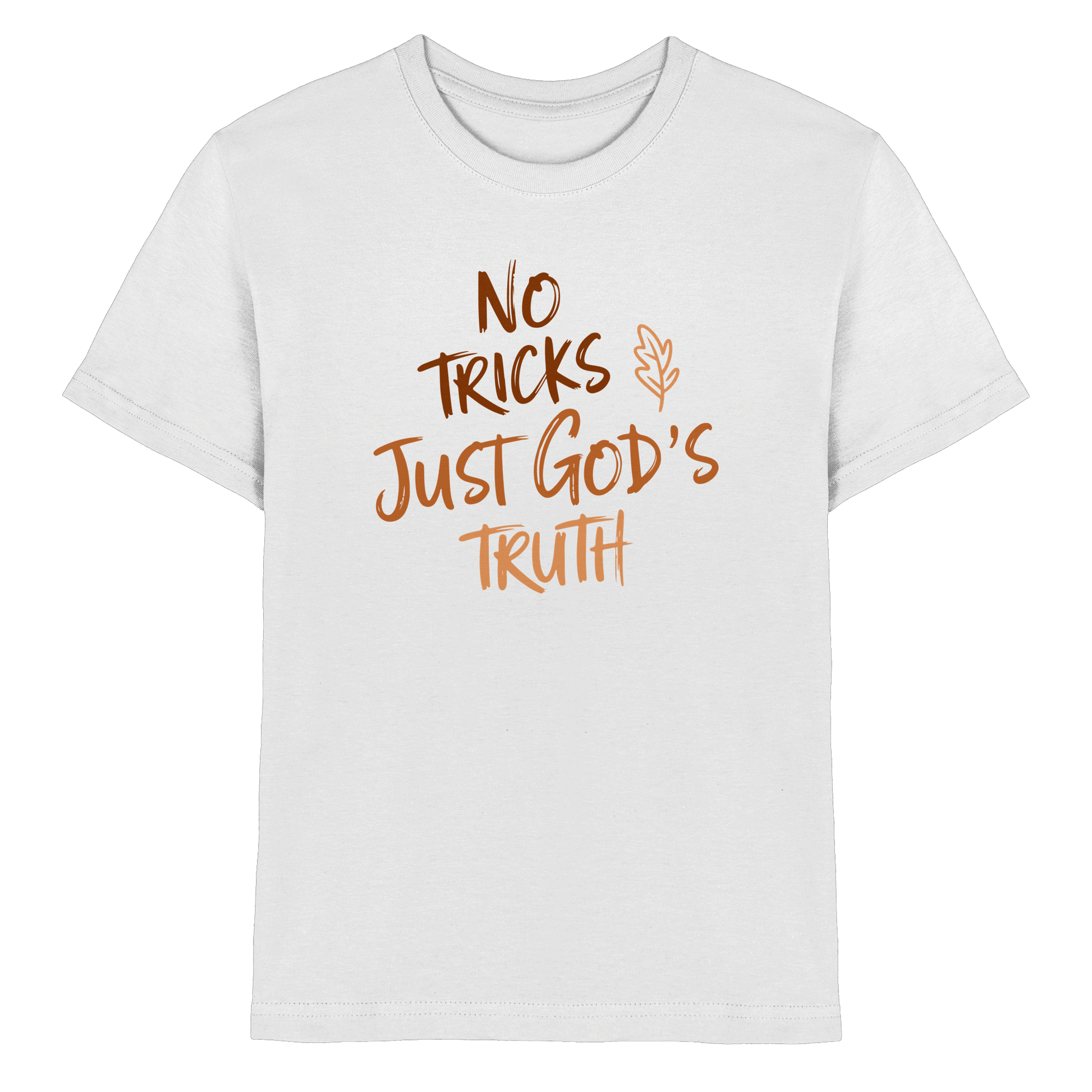 No Tricks – Just God’s Truth | Christliche Kleidung & Geschenke im Retro-Design für Herbst & Halloween - Kids Premium Shirt