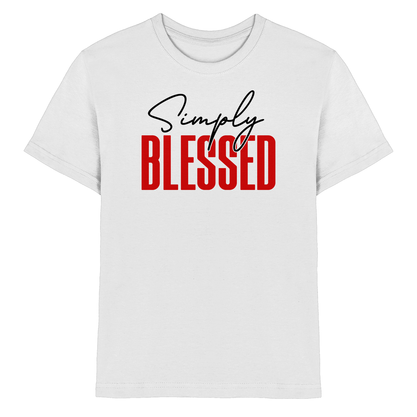 Simply Blessed | Christliches Design mit klarer Botschaft - Kids Premium Shirt