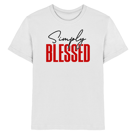 Simply Blessed | Christliches Design mit klarer Botschaft - Kids Premium Shirt
