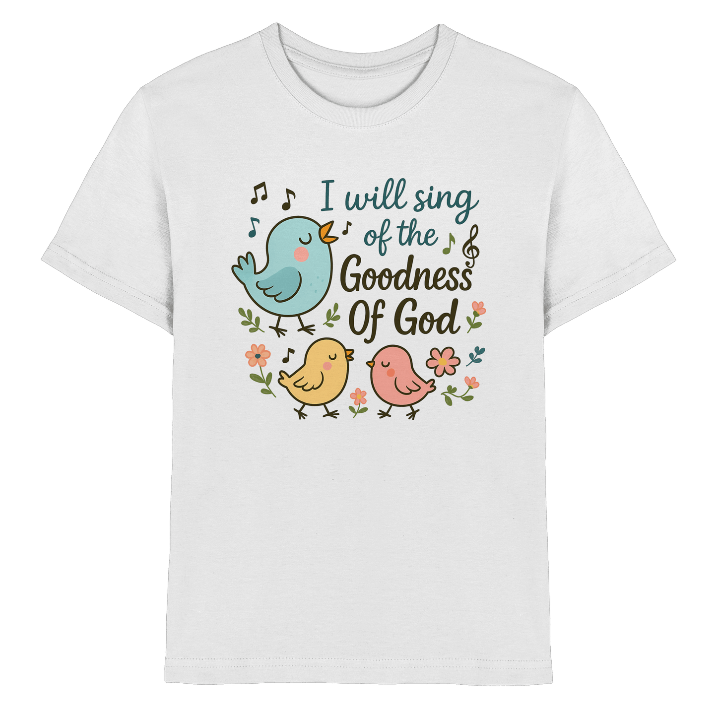 I will sing of the goodness of God | Christliche Produkte - Kids Premium Shirt