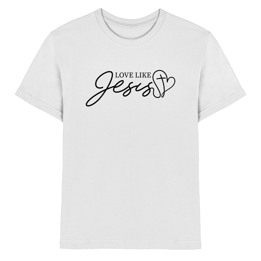 Love Like Jesus – Liebe, die verändert | Ein Statement des Glaubens - Kids Premium Shirt