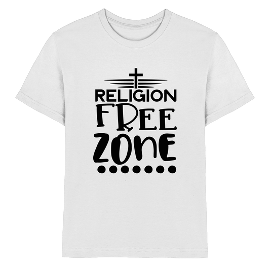 Religion Free Zone | Christliche Kleidung & Geschenke mit Botschaft - Kids Premium Shirt