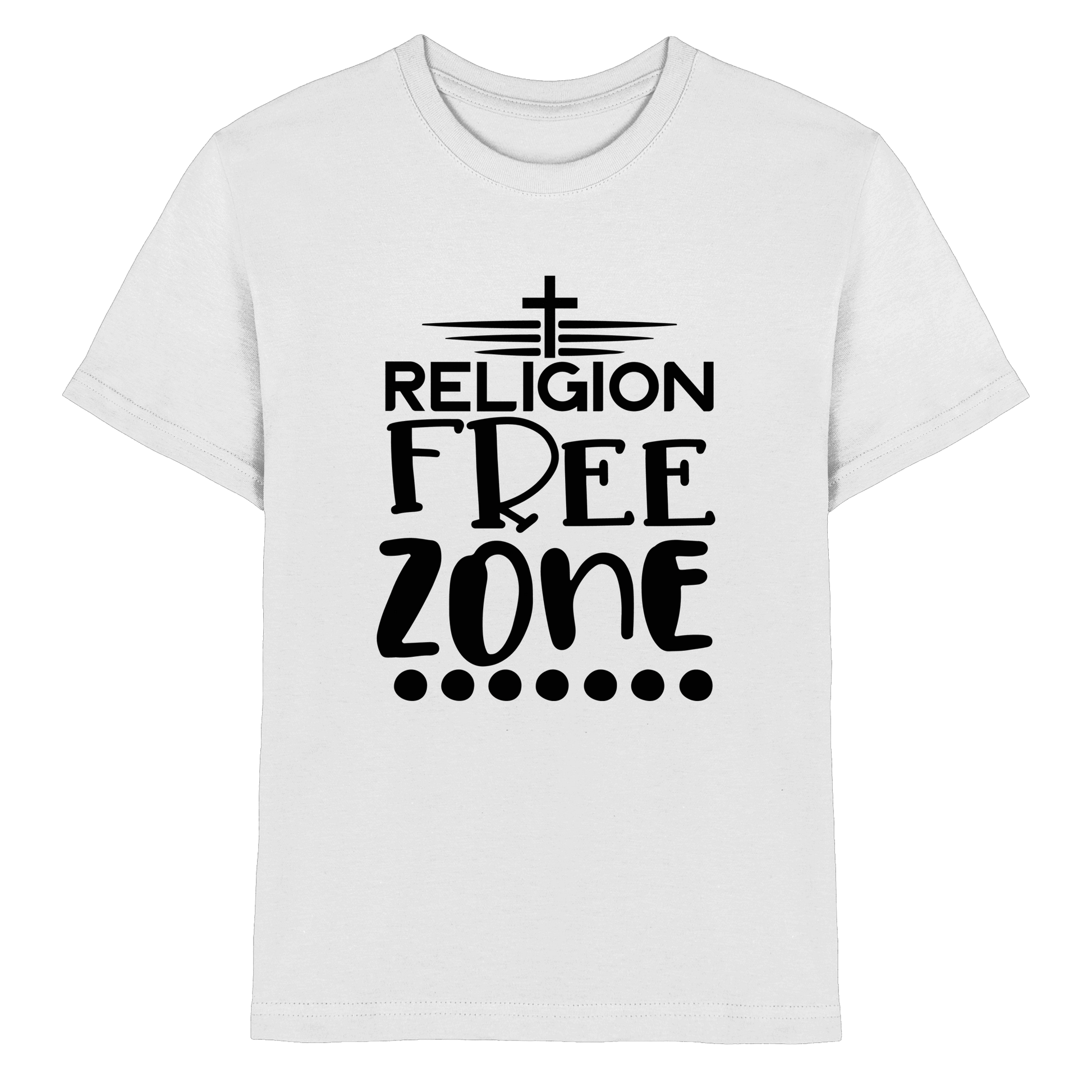 Religion Free Zone | Christliche Kleidung & Geschenke mit Botschaft - Kids Premium Shirt