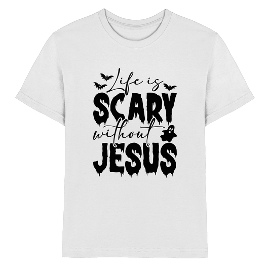 Life is Scary without Jesus - Christliche Kleidung & Geschenke - Kids Premium Shirt