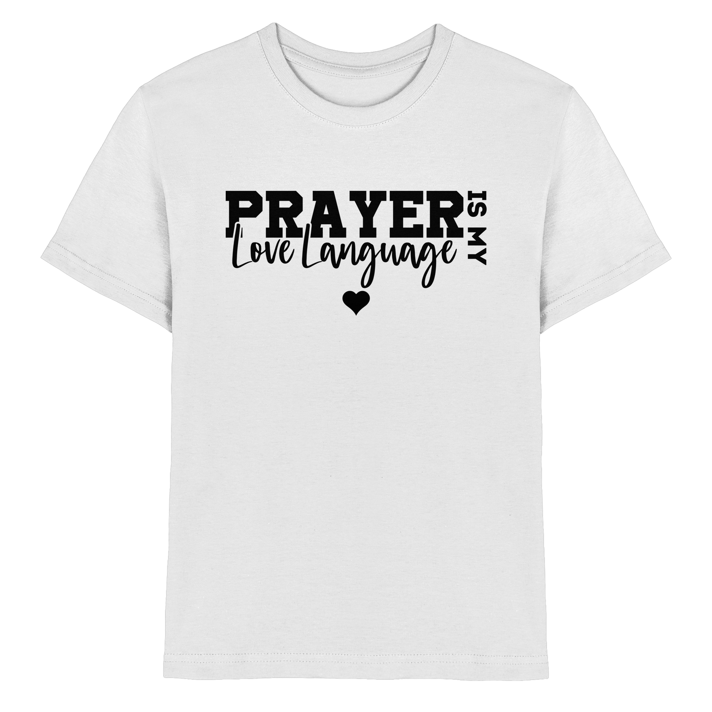 Prayer Is My Love Language – Christliche Kleidung mit Statement - Kids Premium Shirt