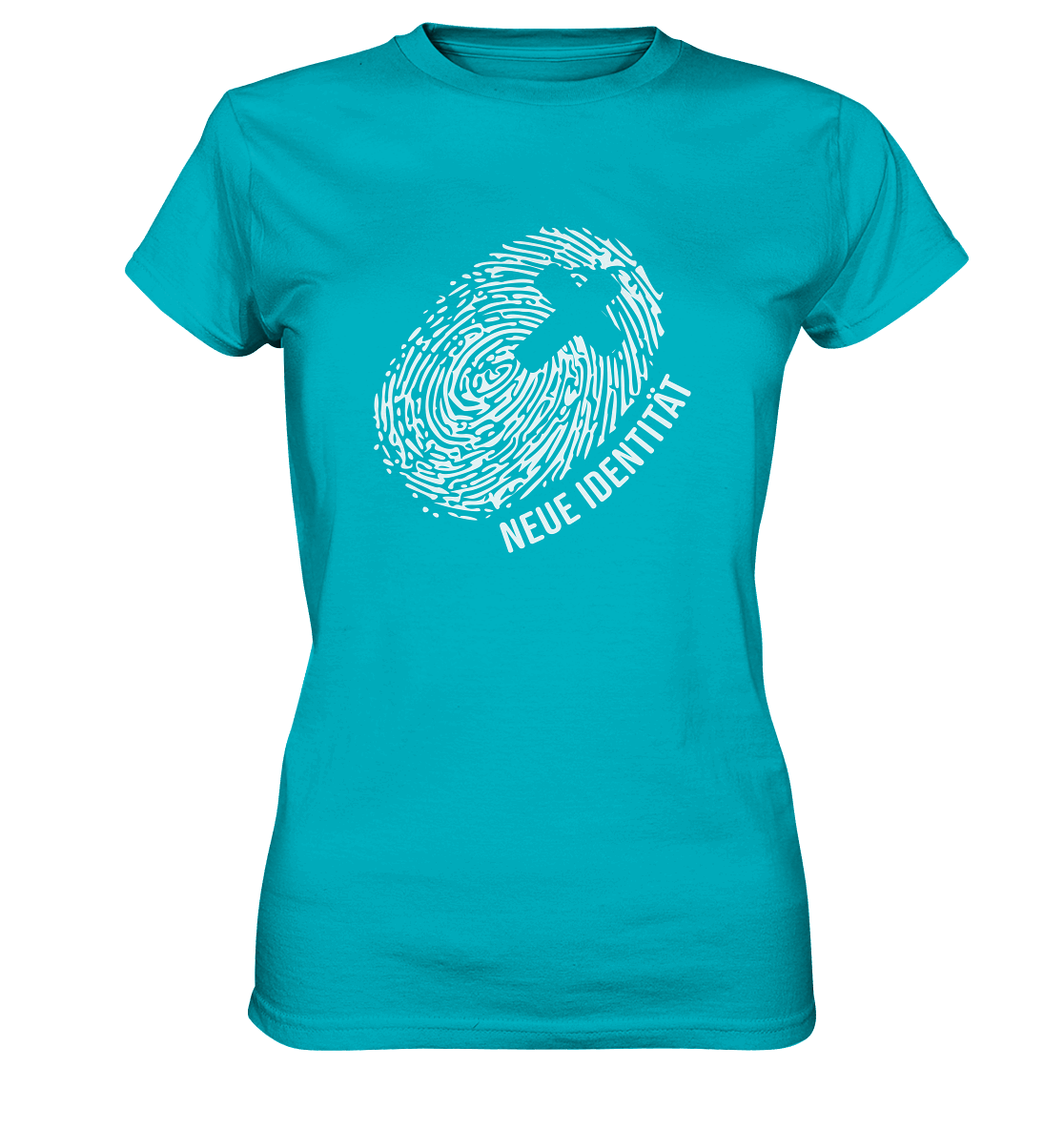 Meine neue Identität in Jesus Christus - Ladies Premium Shirt