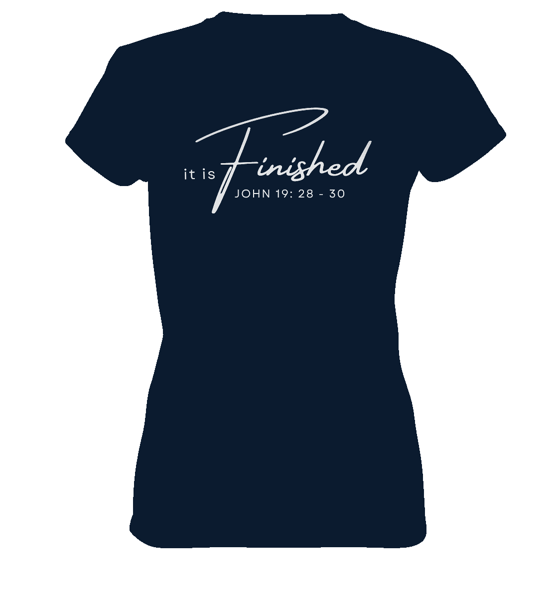 Es ist vollbracht: Inspiriert von Johannes 19 - Ladies Premium Shirt