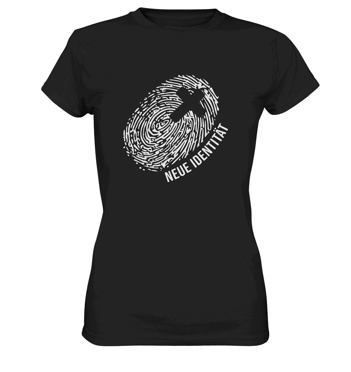 Meine neue Identität in Jesus Christus - Ladies Premium Shirt