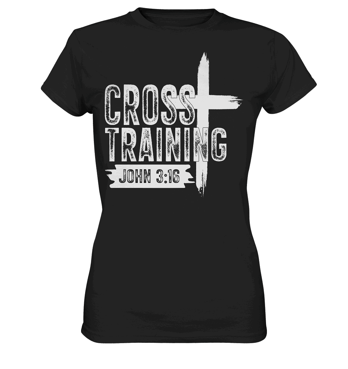 Cross Training - John 3:16 - Ladies Premium Shirt