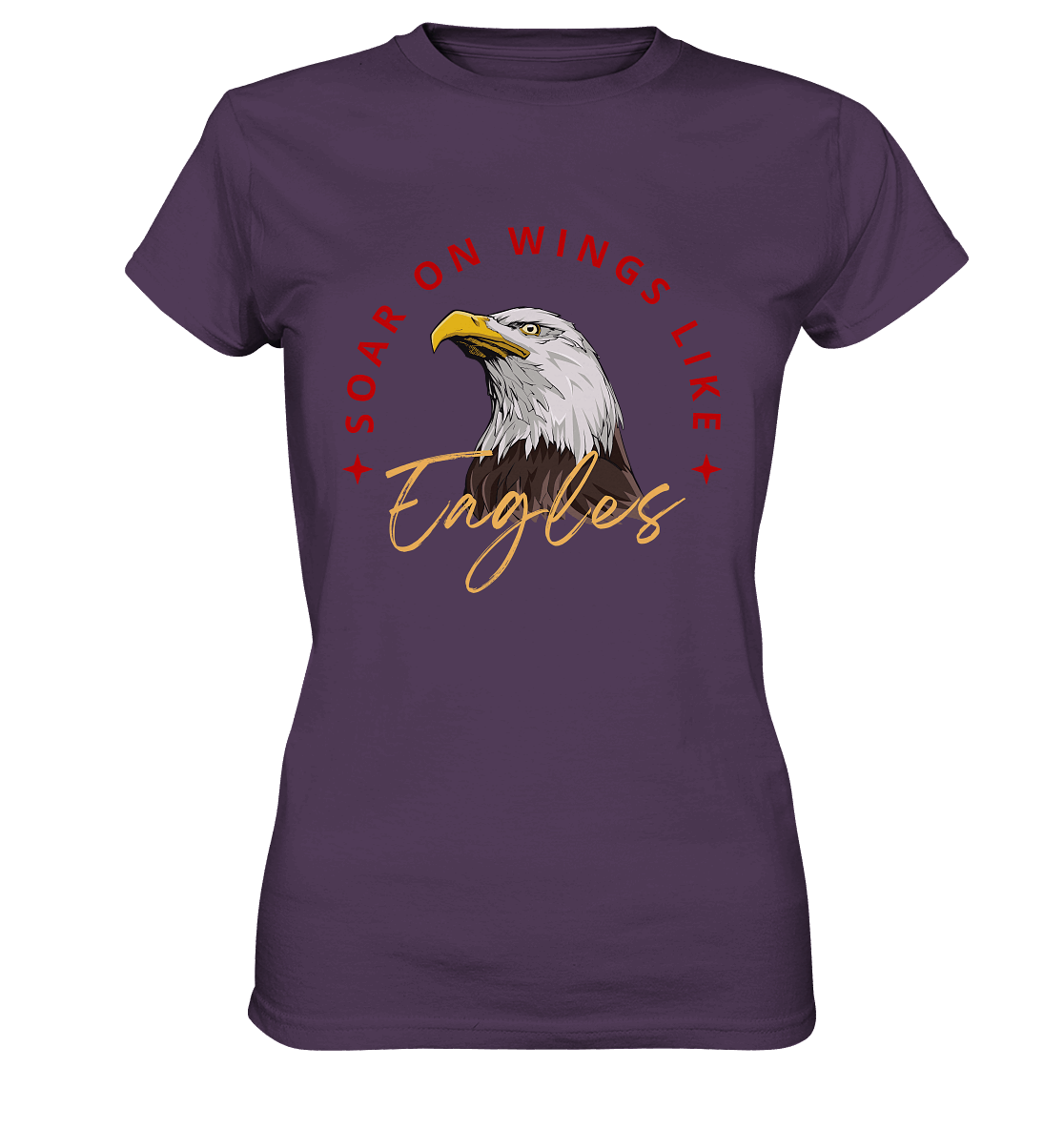 Flügel der Hoffnung - Inspiriert von Jesaja 40:31  - Ladies Premium Shirt