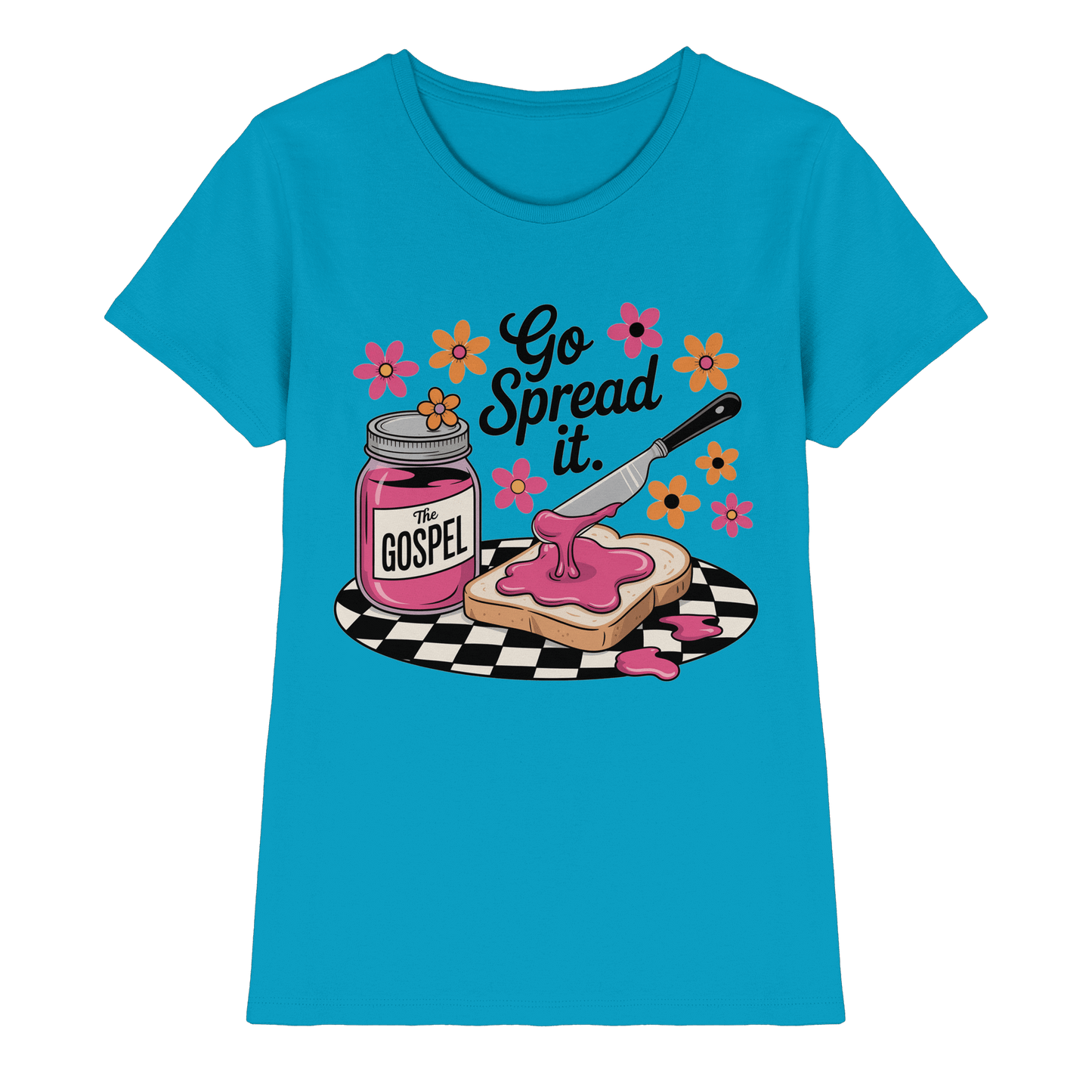 Go Spread It – The Gospel | Christliche Produkte - Ladies Premium Shirt