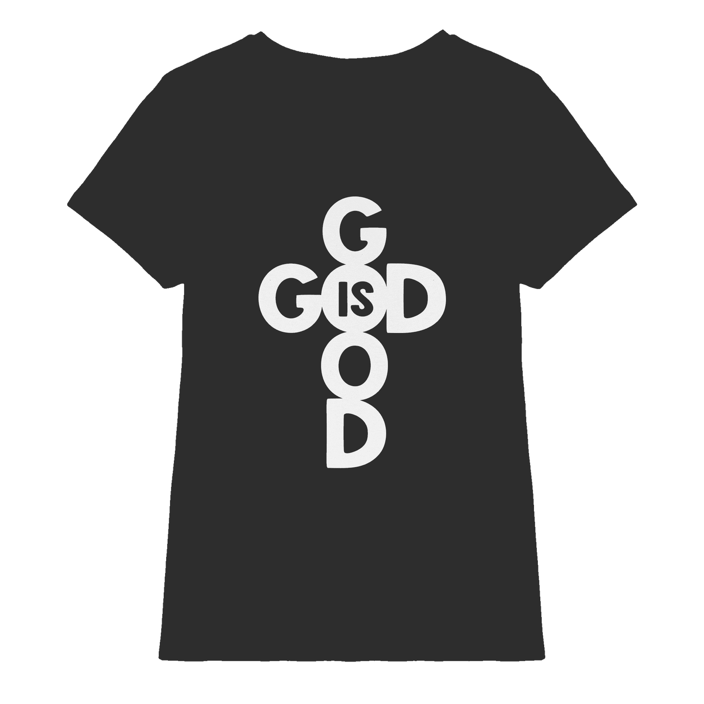 God is Good | Christliche Kleidung & Geschenke im Kreuz-Design - Ladies Premium Shirt