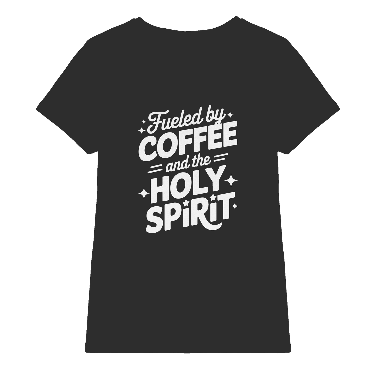 Fueled by Coffee & the Holy Spirit – Alltag mit Kraft von oben - Ladies Premium Shirt