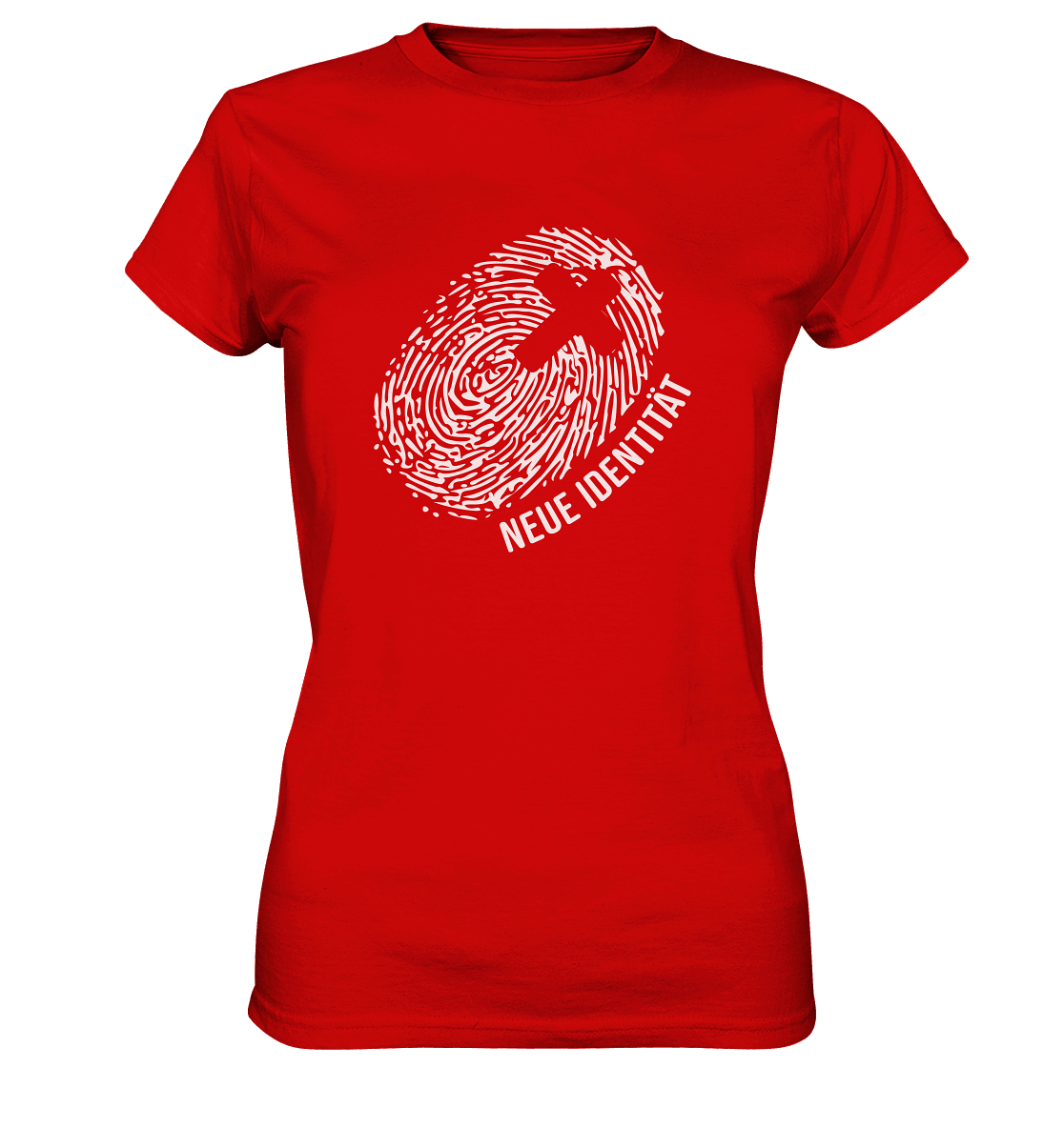 Meine neue Identität in Jesus Christus - Ladies Premium Shirt