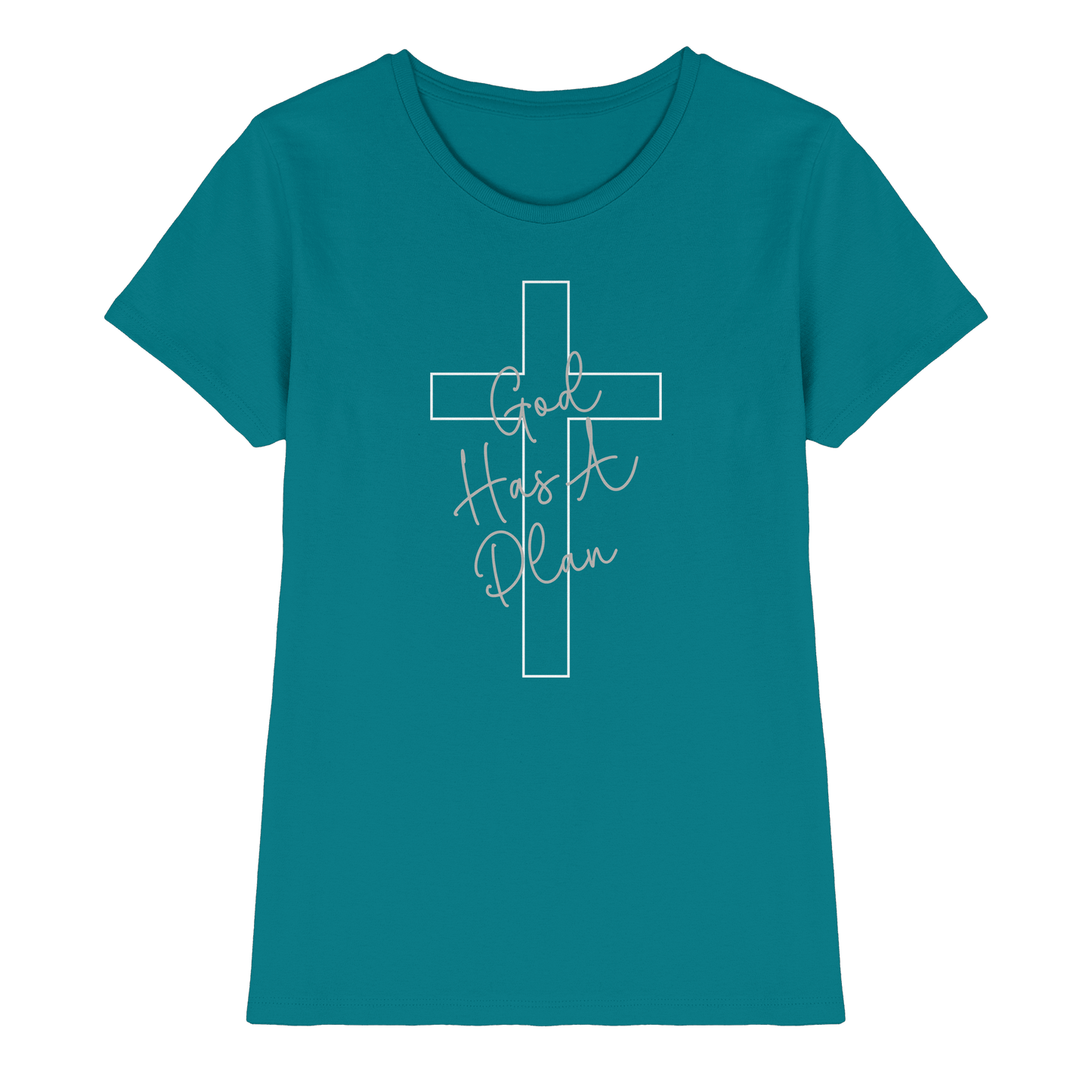 Jeremiah 29:11 – God Has a Plan | Christliches Design - Ladies Premium Shirt