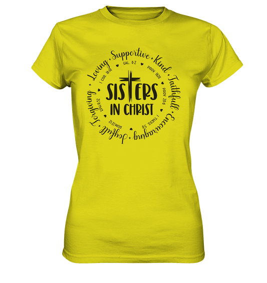 Sisters in Christ - Ladies Premium Shirt