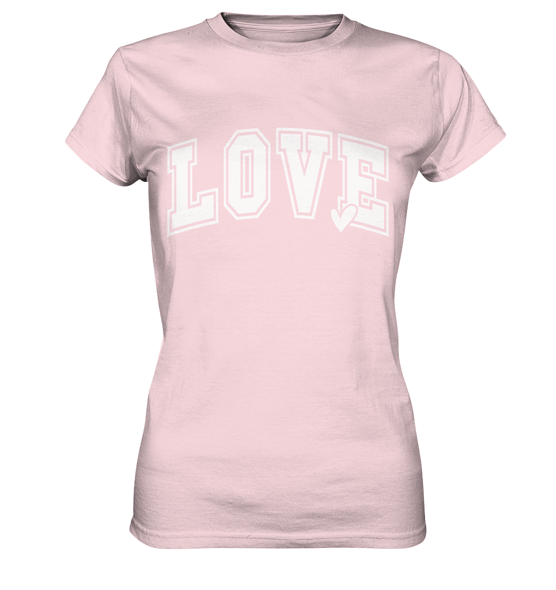 "Love" – das Design, das Herzen spricht! - Ladies Premium Shirt