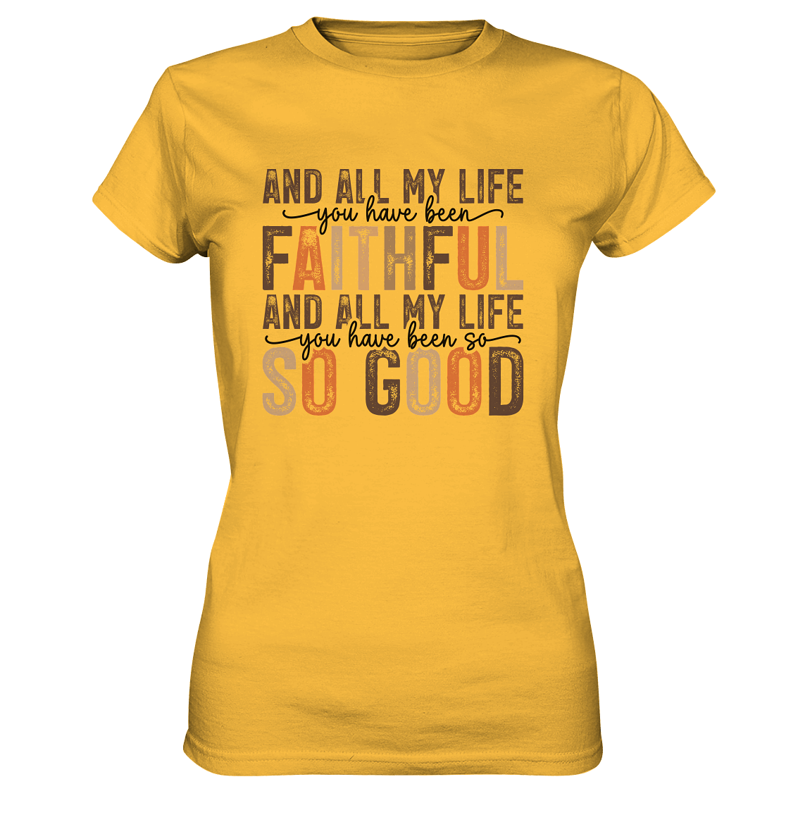 All My Life – Treue und Güte - Ladies Premium Shirt