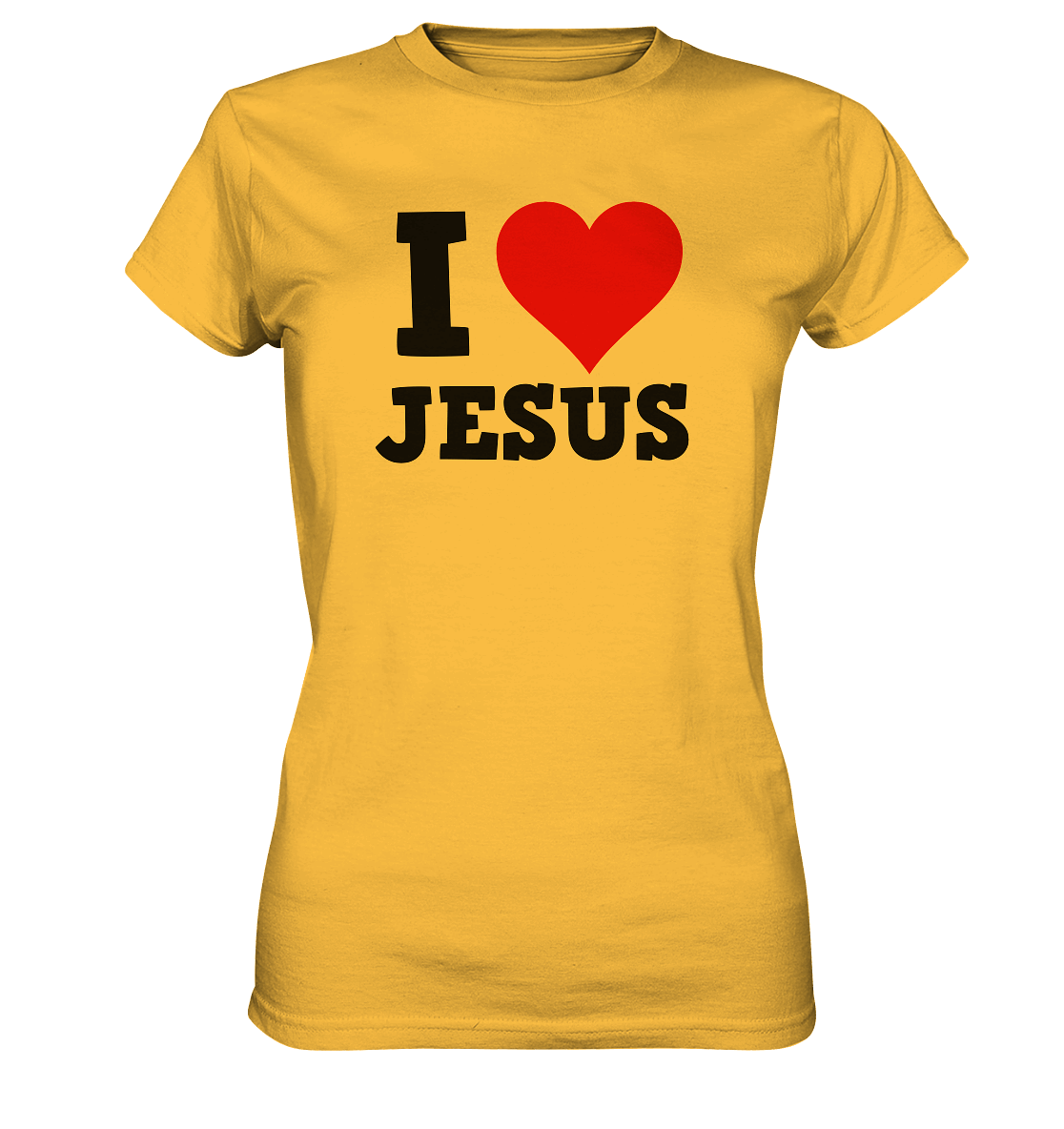 I Love Jesus - Ladies Premium Shirt