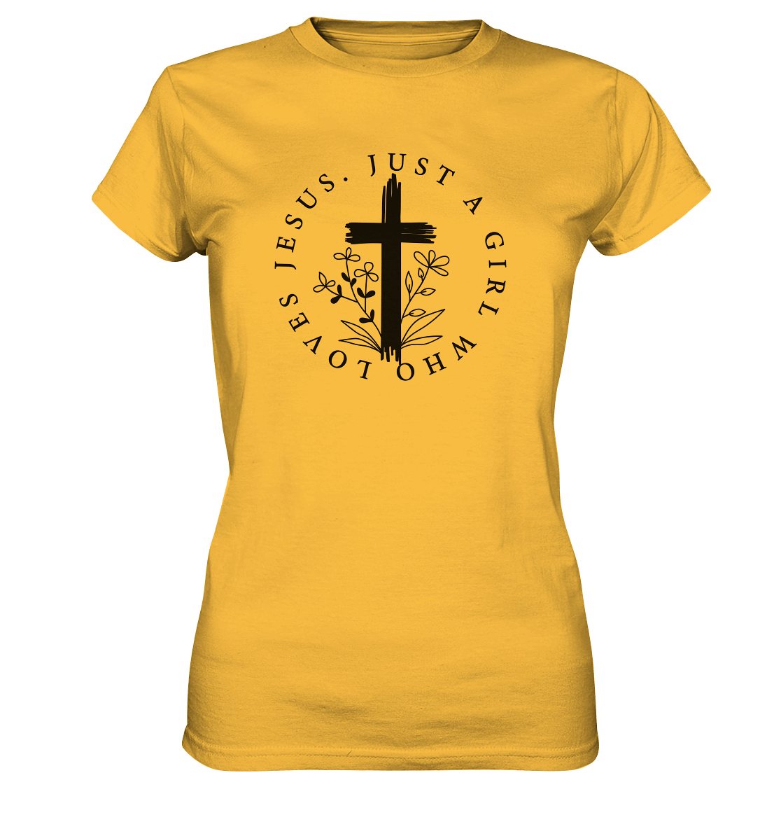 Just a girl who loves Jesus - Ladies Premium Shirt