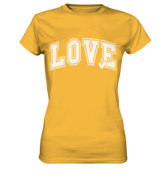 "Love" – das Design, das Herzen spricht! - Ladies Premium Shirt