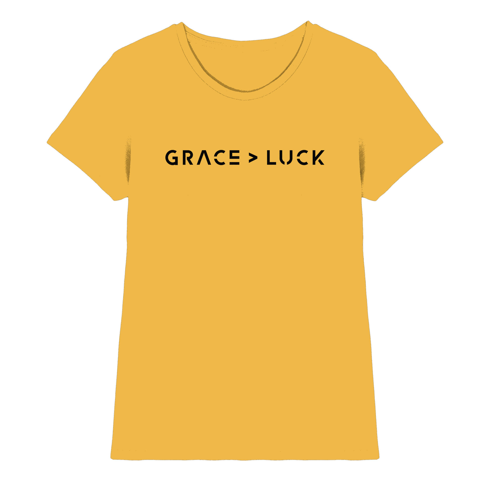 Grace > Luck | Christliches Design über Gottes Gnade - Ladies Premium Shirt