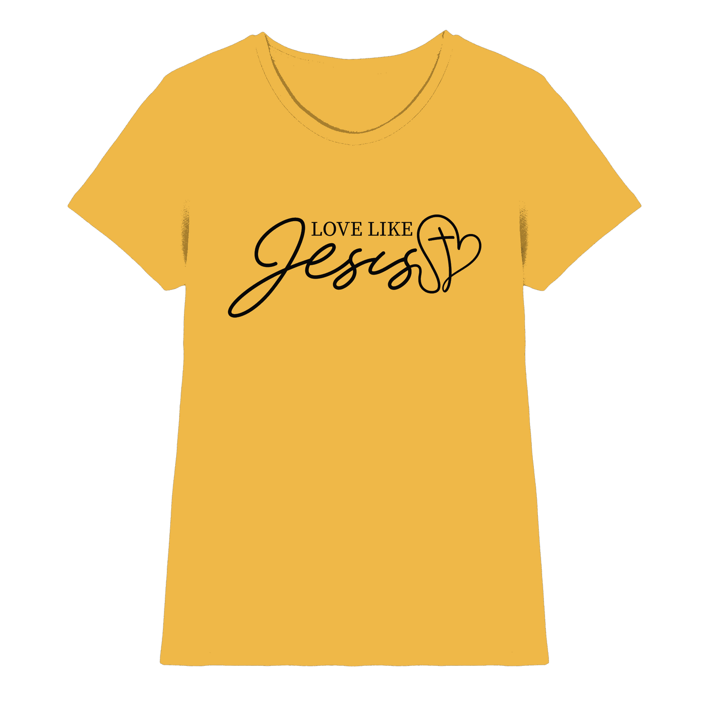 Love Like Jesus – Liebe, die verändert | Ein Statement des Glaubens - Ladies Premium Shirt