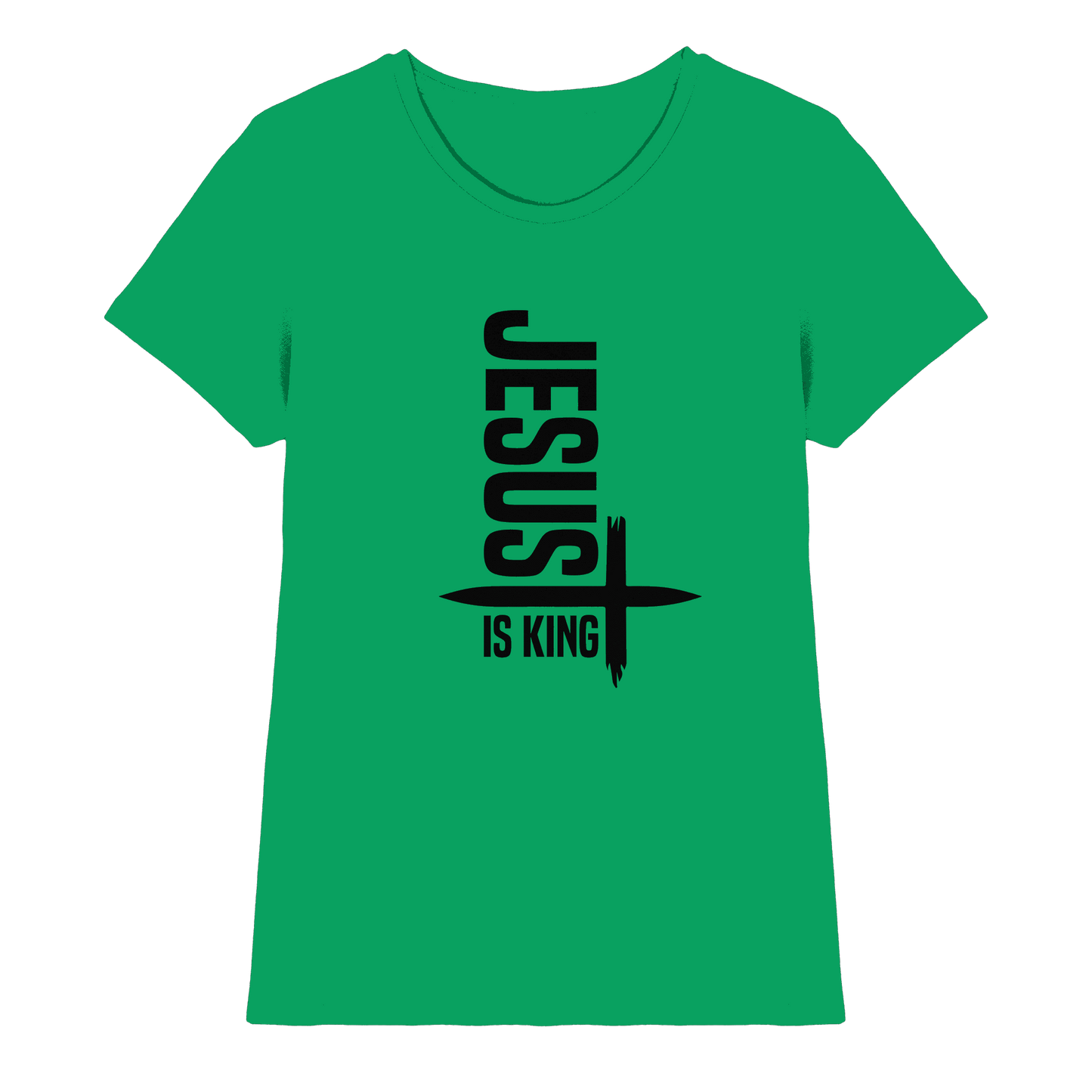 Jesus is King | Ein Statement des Glaubens - Ladies Premium Shirt