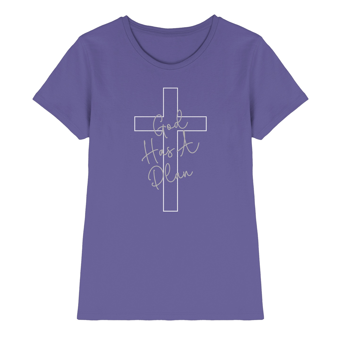 Jeremiah 29:11 – God Has a Plan | Christliches Design - Ladies Premium Shirt