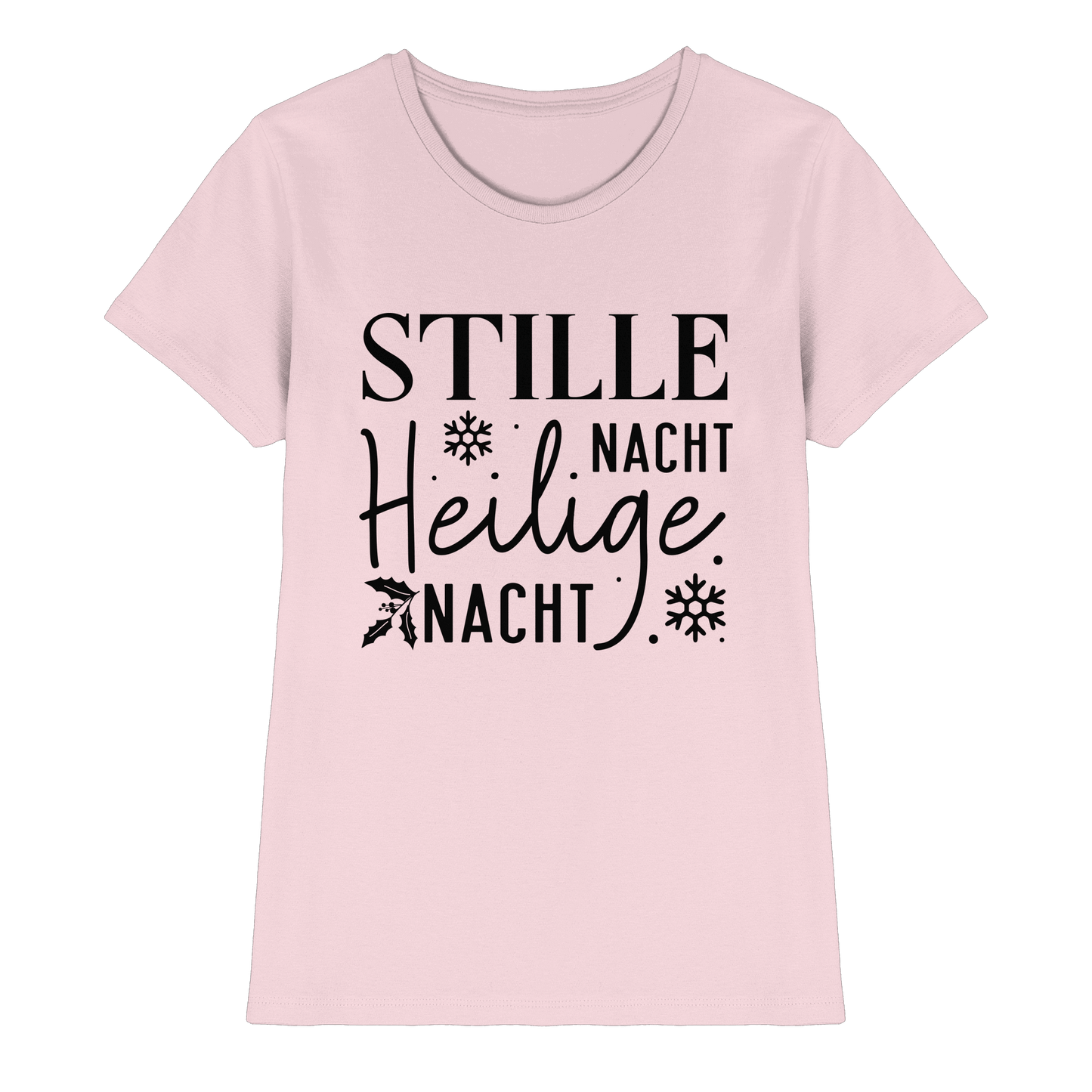 Stille Nacht, heilige Nacht – Die wahre Botschaft von Weihnachten - Ladies Premium Shirt