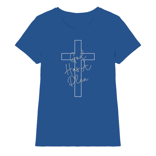Jeremiah 29:11 – God Has a Plan | Christliches Design - Ladies Premium Shirt