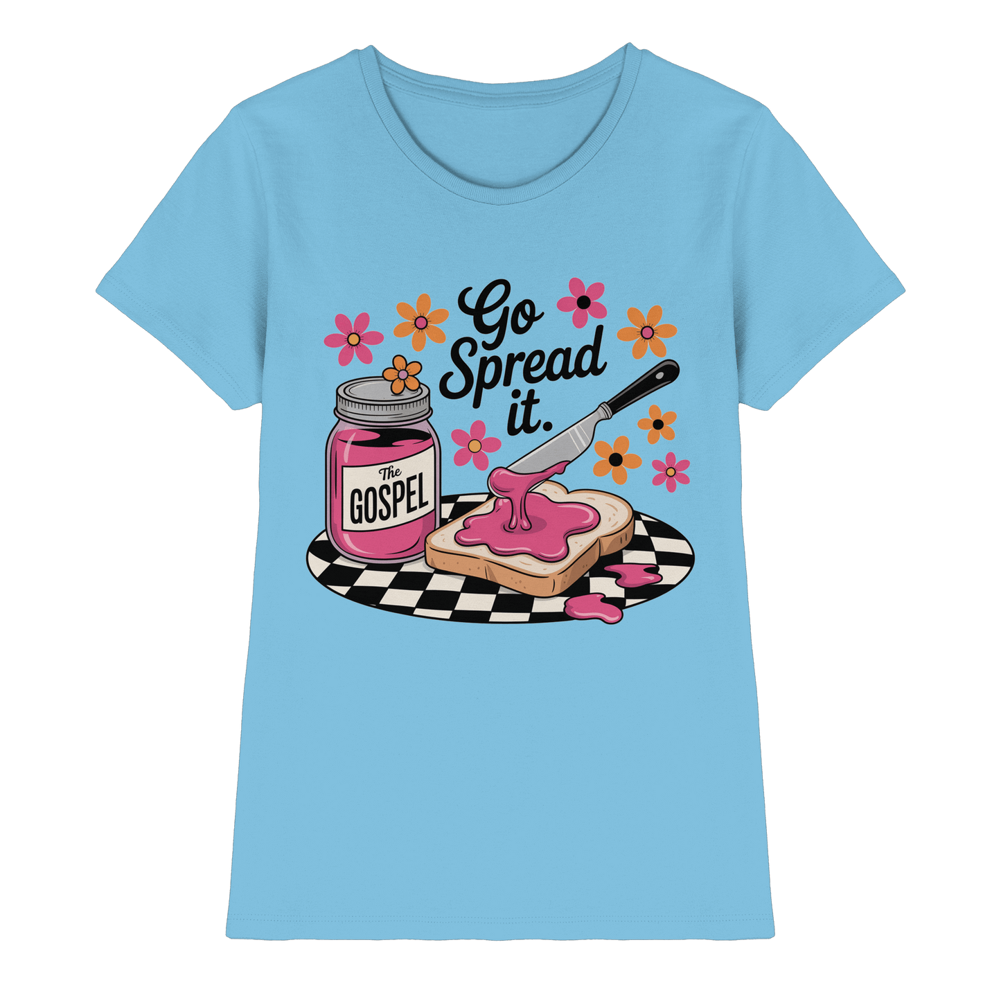 Go Spread It – The Gospel | Christliche Produkte - Ladies Premium Shirt