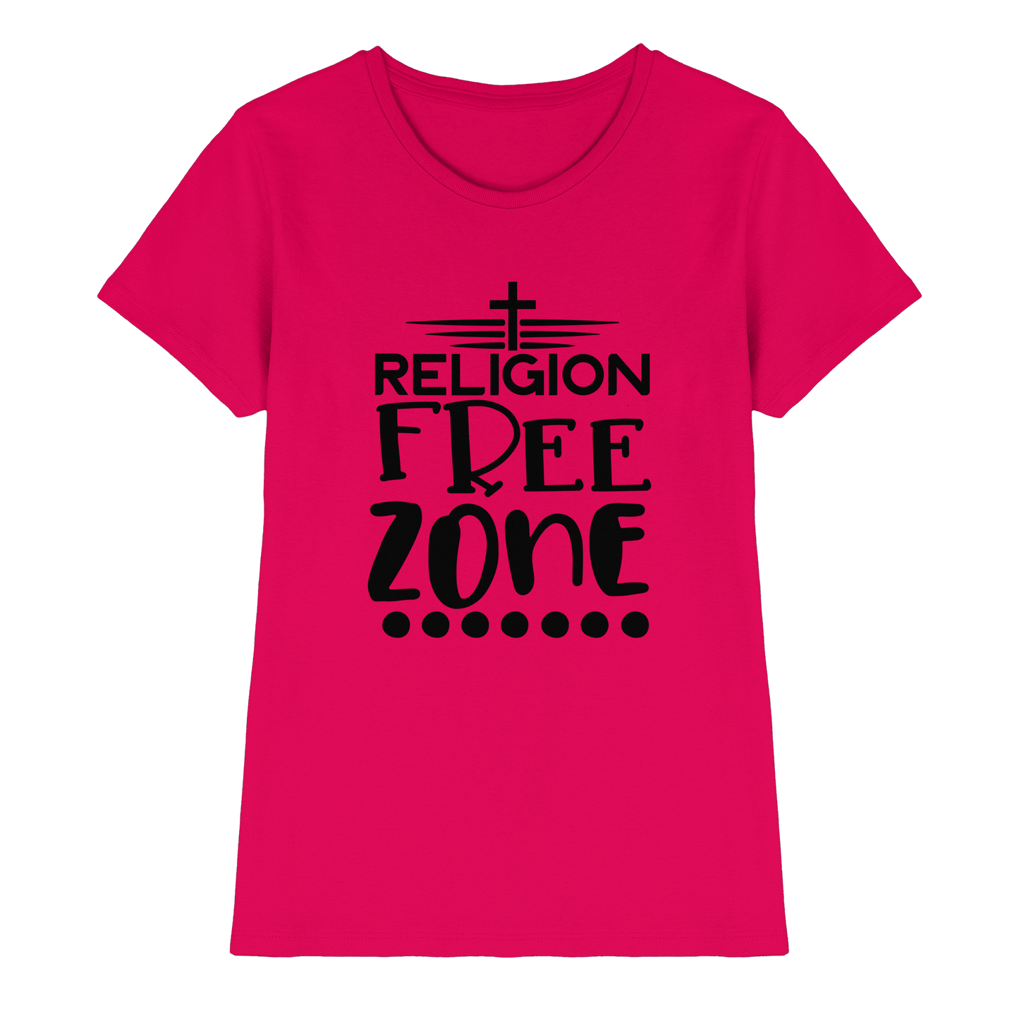 Religion Free Zone | Christliche Kleidung & Geschenke mit Botschaft - Ladies Premium Shirt
